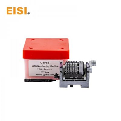 Personnaliser la machine de numérotation arabe GTO 7 chiffres 1 PCS / boîte en plastique